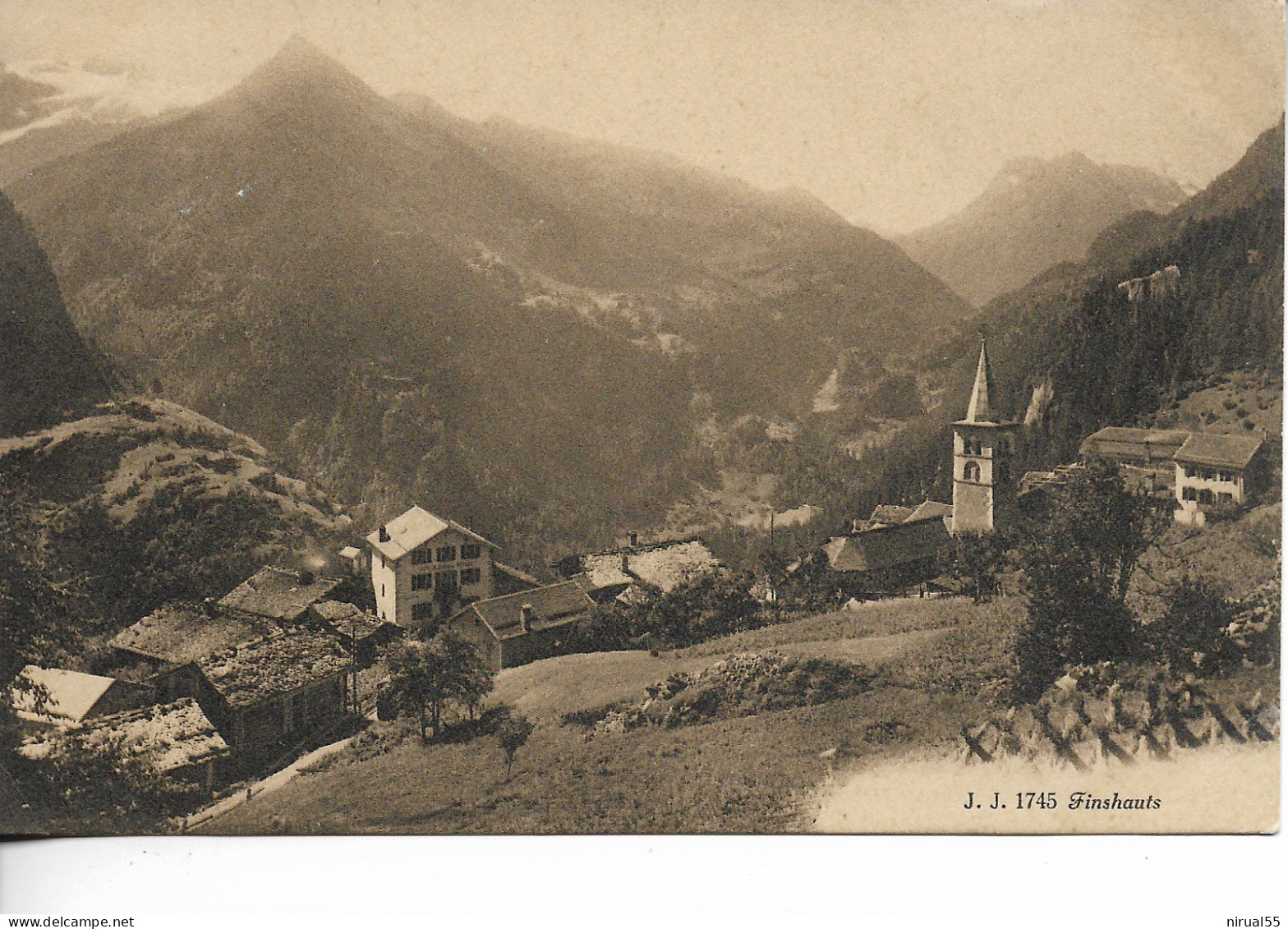 FINSHAUT Ferroviaire Ambulant MARTIGNY à CHATELARD 1918    ...     .G - Ferrovie