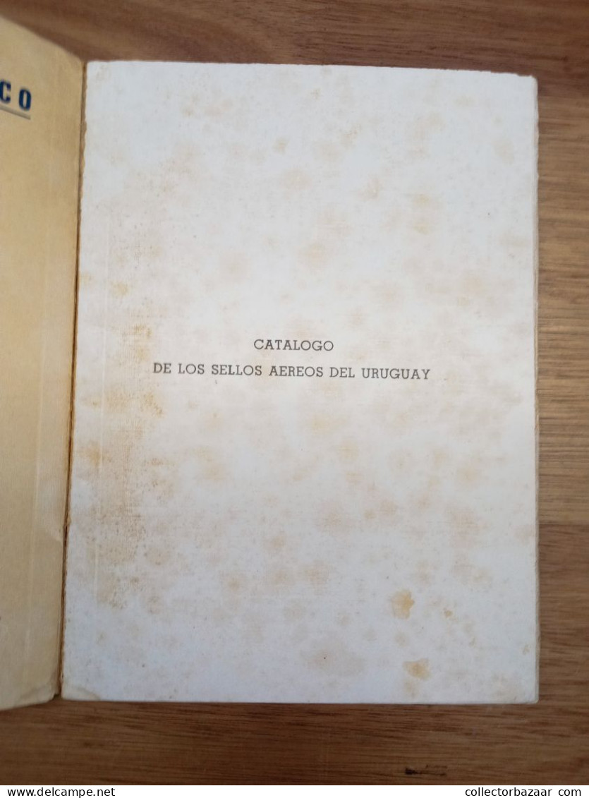 1948 Uruguay Catalogo De Los Sellos Aereos Del Uruguay Air Mail Stamps Of Uruguay With Plating - Correo Aéreo E Historia Postal