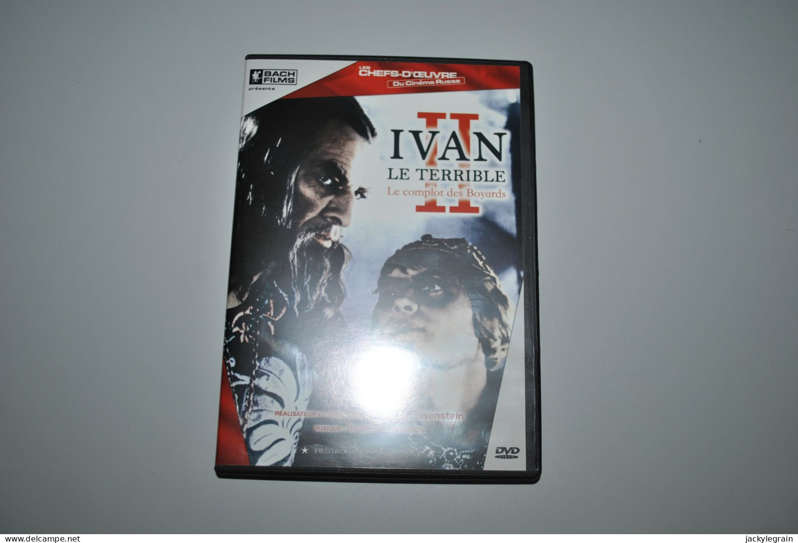 DVD "Ivan Terrible 2"/Eisenstein VO Russe/ST Français Comme Neuf Vente En Belgique Uniquement Envoi Bpost 3 € - Clásicos