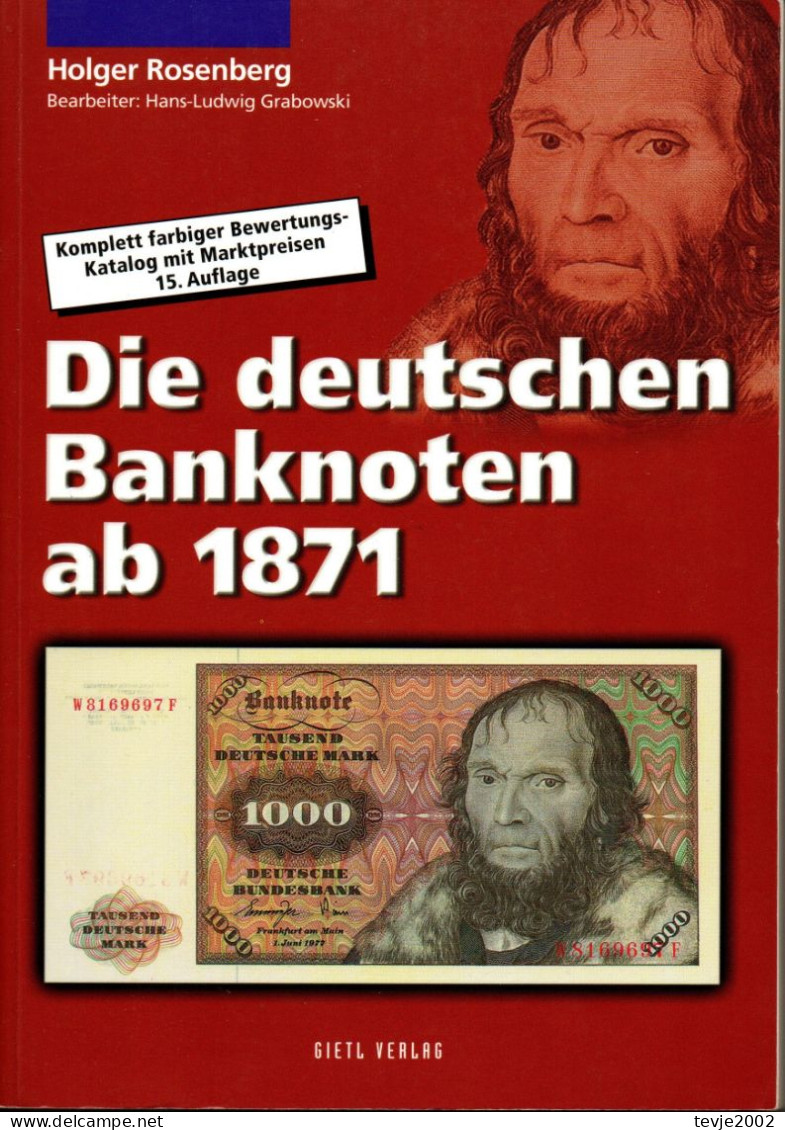 Rosenberg - Die Deutschen Banknoten Ab 1871 - 15. Auflage - So Gut Wie Neu - Libri & Software