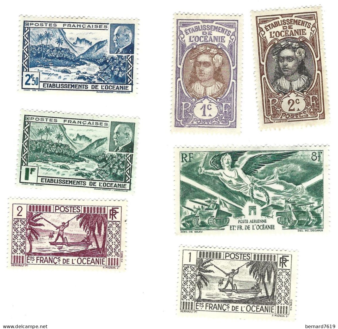 Lot De Timbres  -  Oceanie - Other & Unclassified