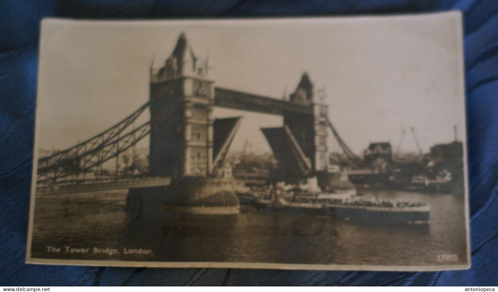 UK 1955, TOWER BRIDGE, SENDED CARD - River Thames