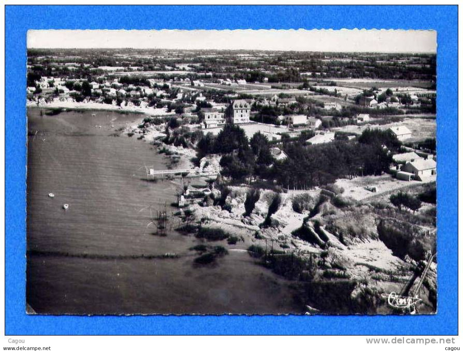 LA PLAINE SUR MER (L. Inf.) VUE GENERALE AERIENNE - LE CORMIER - La-Plaine-sur-Mer