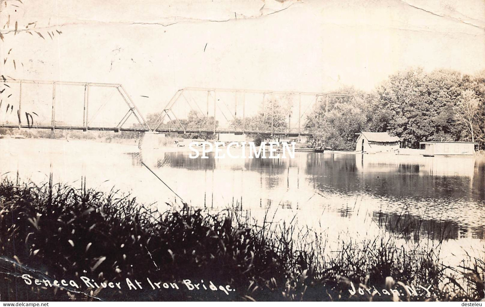 Photo Postcard  Seneca River At Iron Bridge - New York - Otros & Sin Clasificación