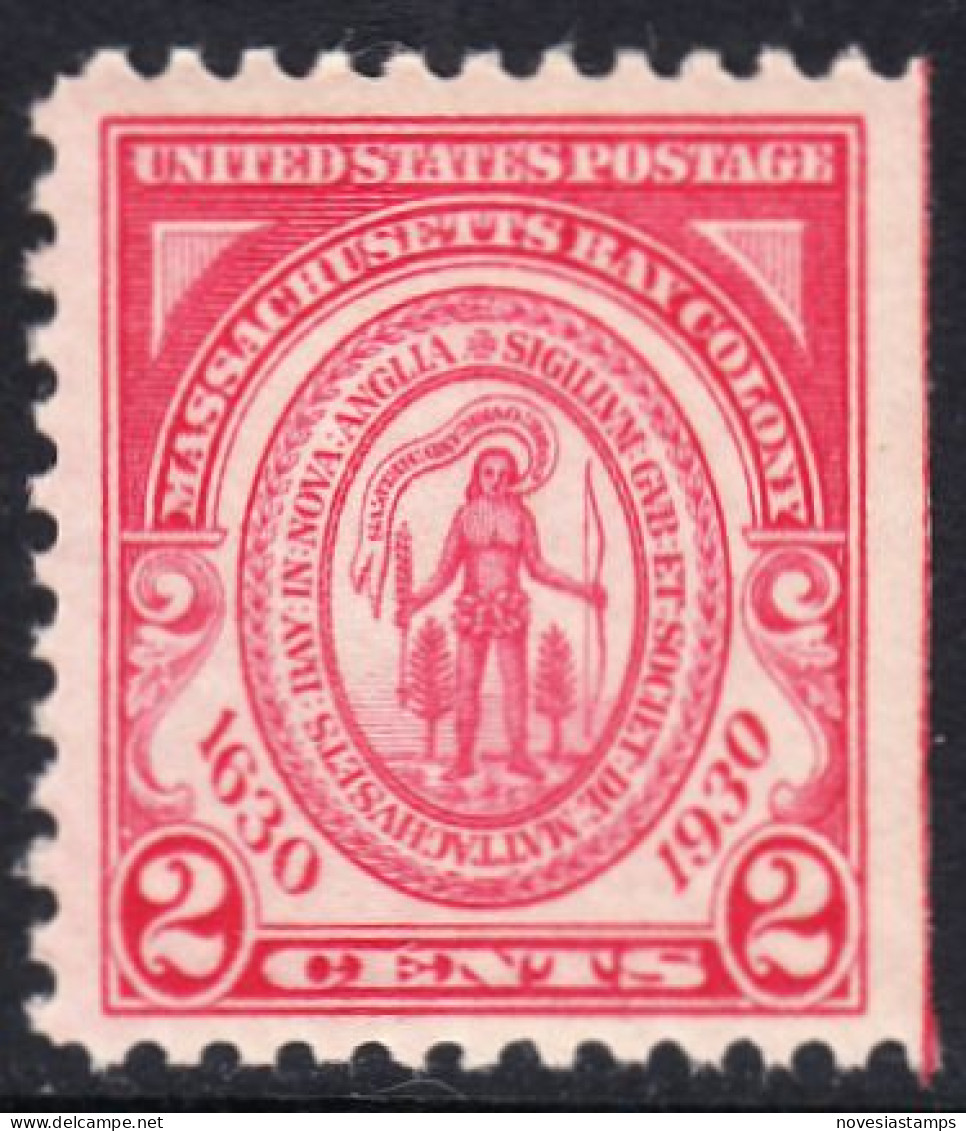 !a! USA Sc# 0682 MNH SINGLE (a2) - Massachusetts Bay Colony - Ungebraucht