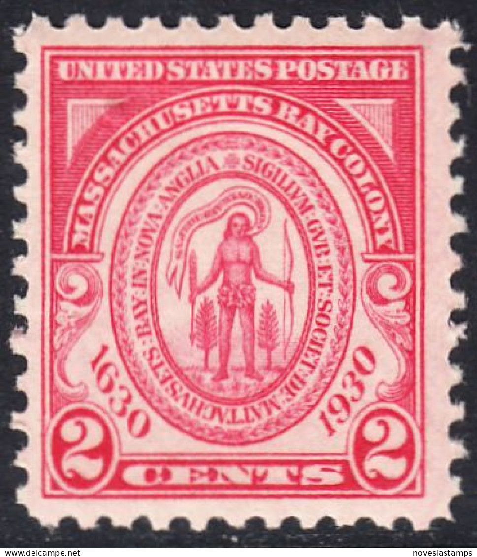 !a! USA Sc# 0682 MNH SINGLE (a3) - Massachusetts Bay Colony - Unused Stamps