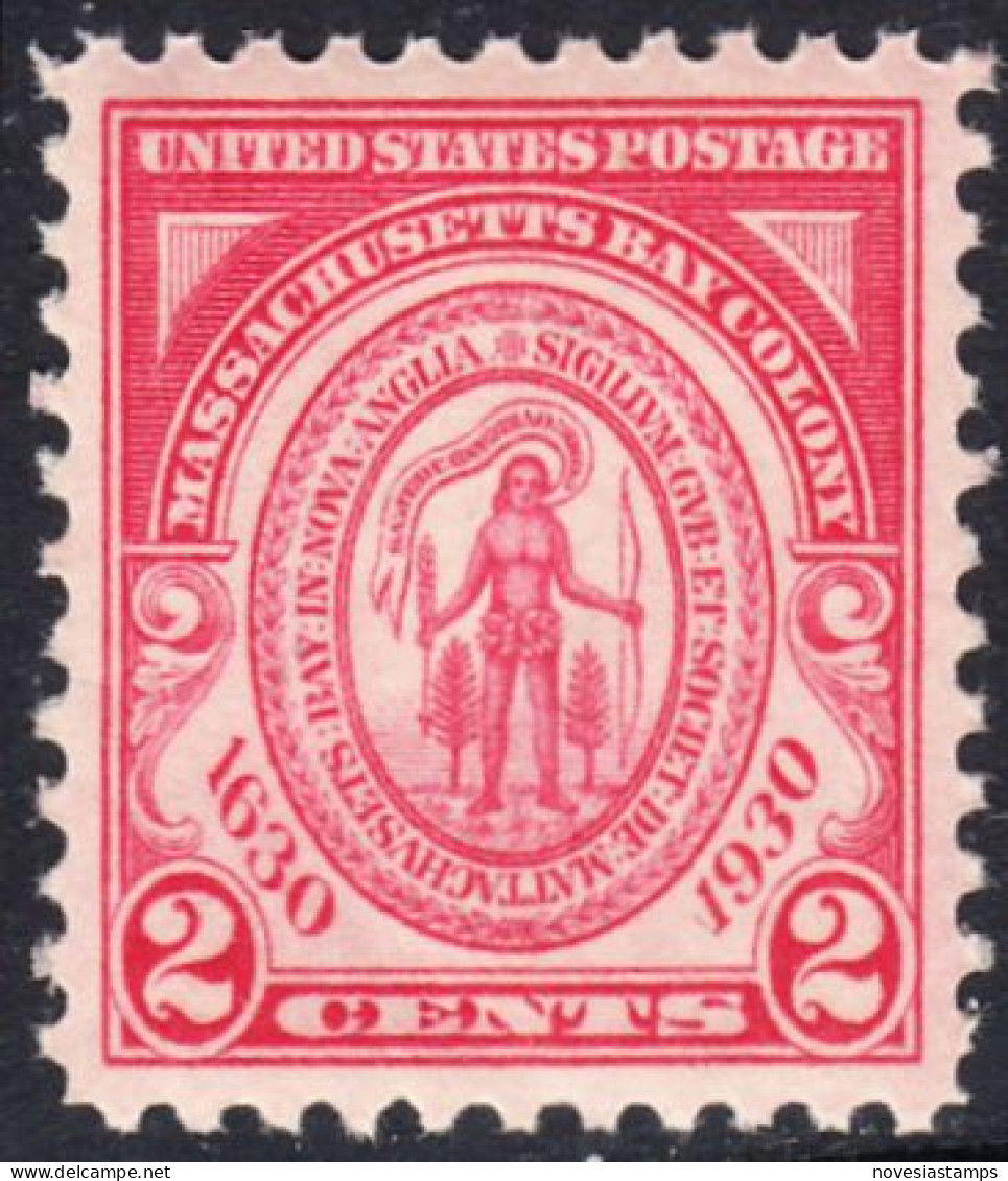 !a! USA Sc# 0682 MNH SINGLE (a4) - Massachusetts Bay Colony - Nuevos