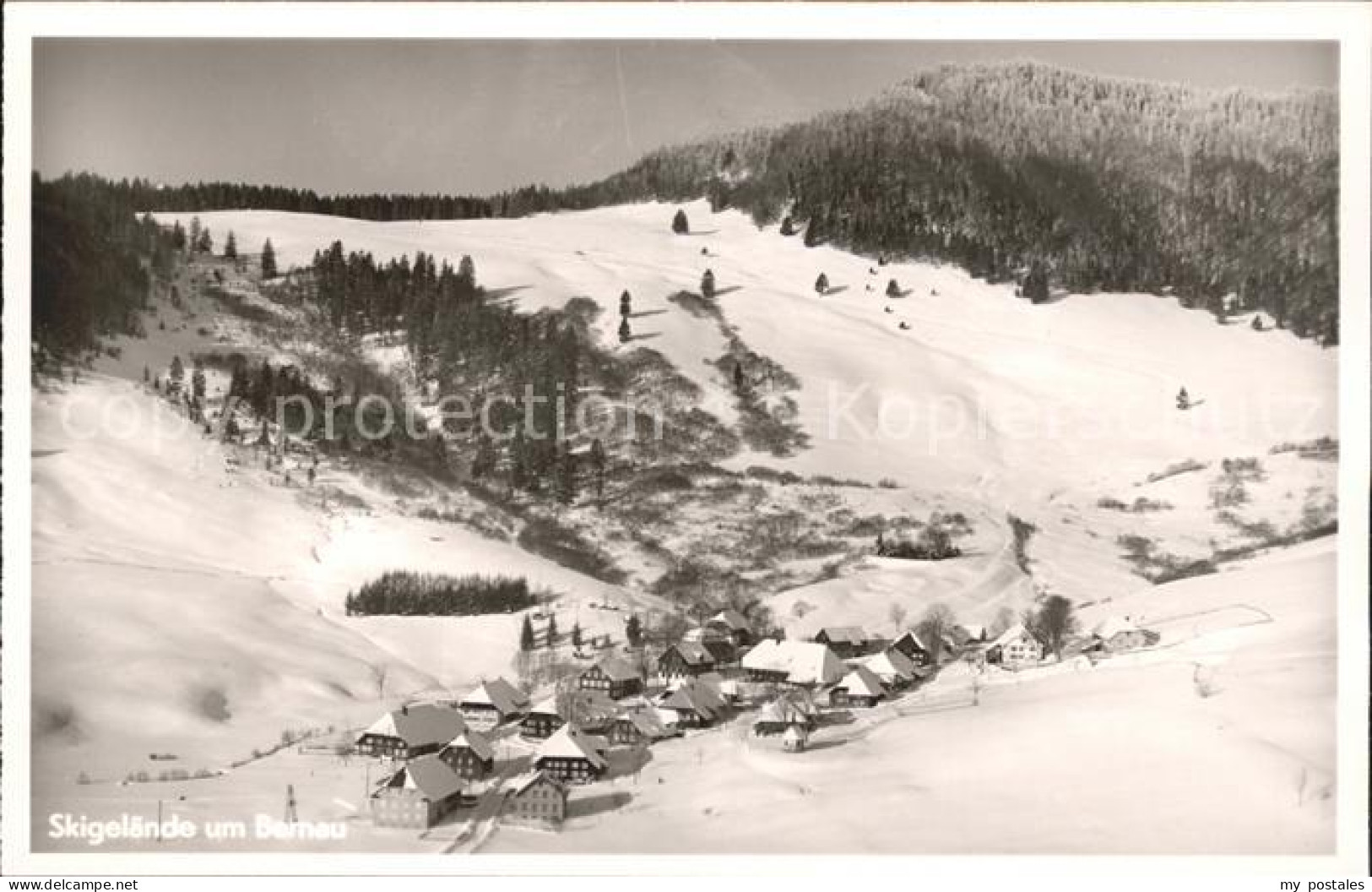 41759294 Bernau Schwarzwald Fliegeraufnahme Gasthaus Pension Bernauerhof Skigebi - Bernau