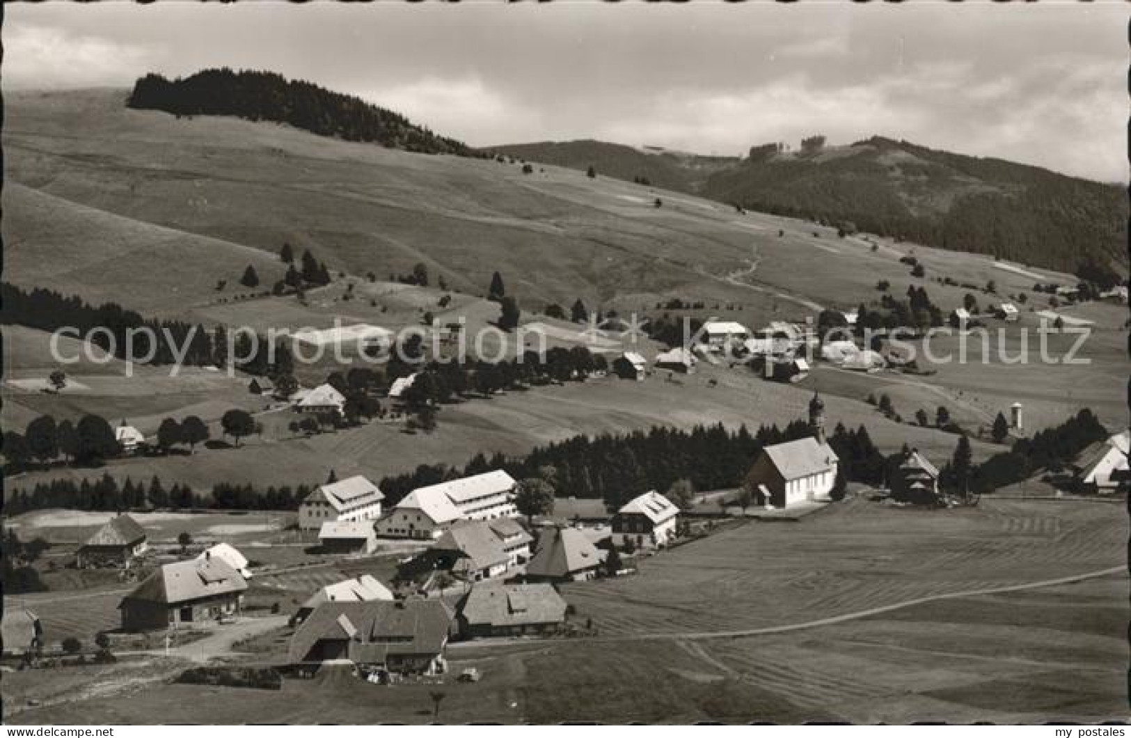 41759292 Bernau Schwarzwald Fliegeraufnahme Geburtsort Von Hans Thoma Bernau Sch - Bernau