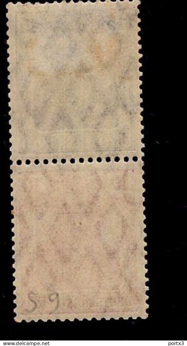 Deutsches Reich S 9 Germania MLH Mint Falz * (2) - Postzegelboekjes & Se-tenant