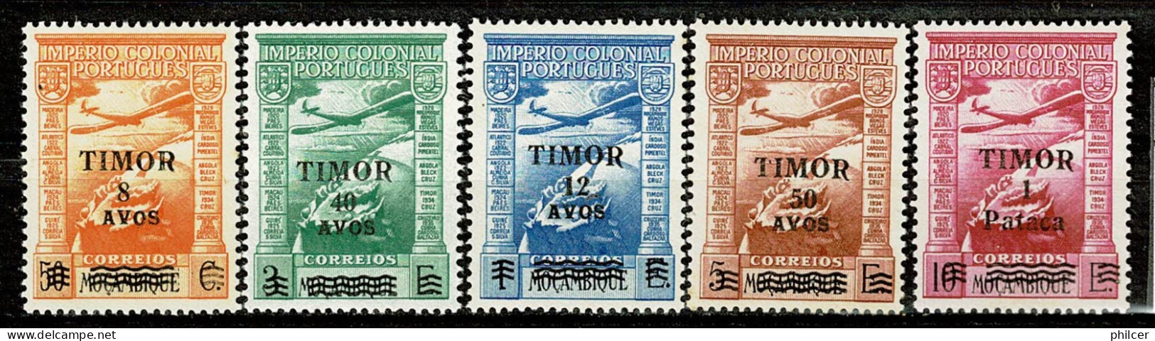 Timor, 1946, # 10/4, Aéreo, MH - Timor