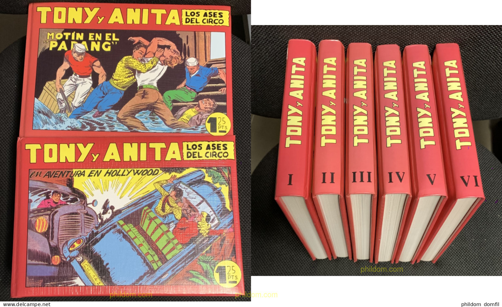 COLECCIÓN TONY Y ANITA LOS ASES DEL CIRCO - Cómics Antiguos