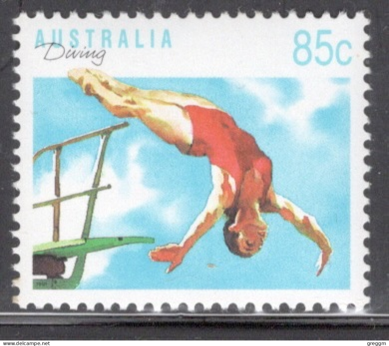 Australia 1990 Single Stamp Celebrating Sport In Unmounted Mint - Ungebraucht