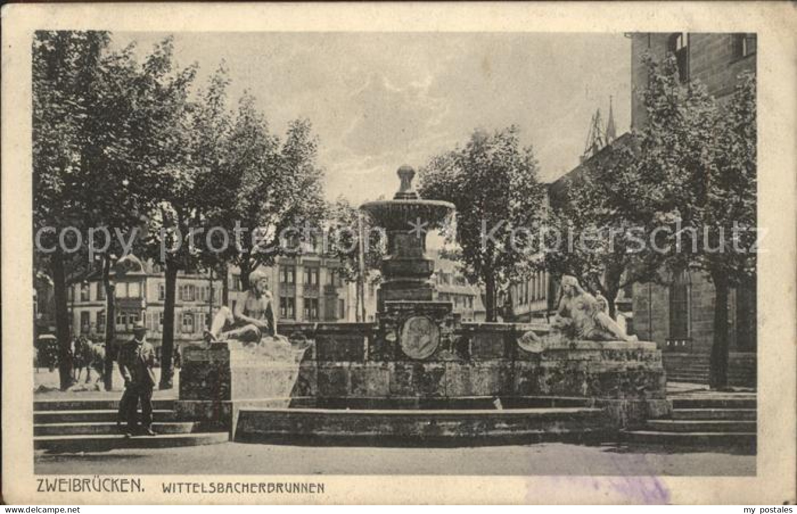 41753948 Zweibruecken Wittelsbacherbrunnen Zweibruecken - Zweibruecken