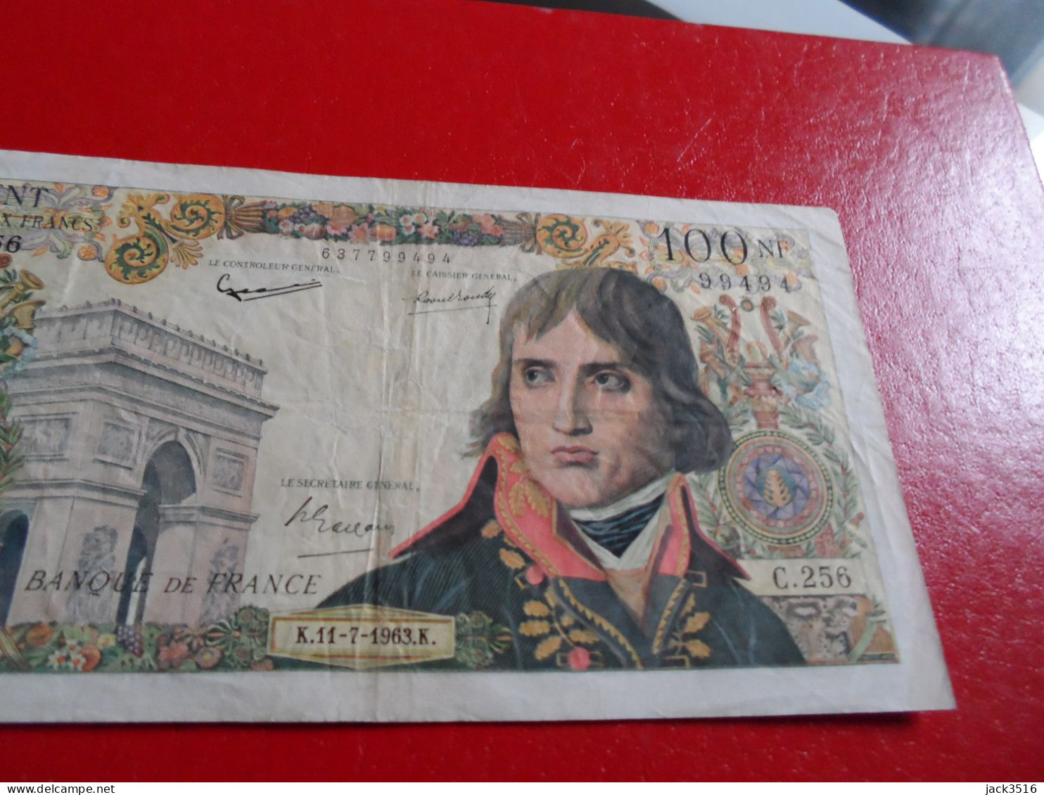 100 Francs Napoléon 1963 - 100 NF 1959-1964 ''Bonaparte''