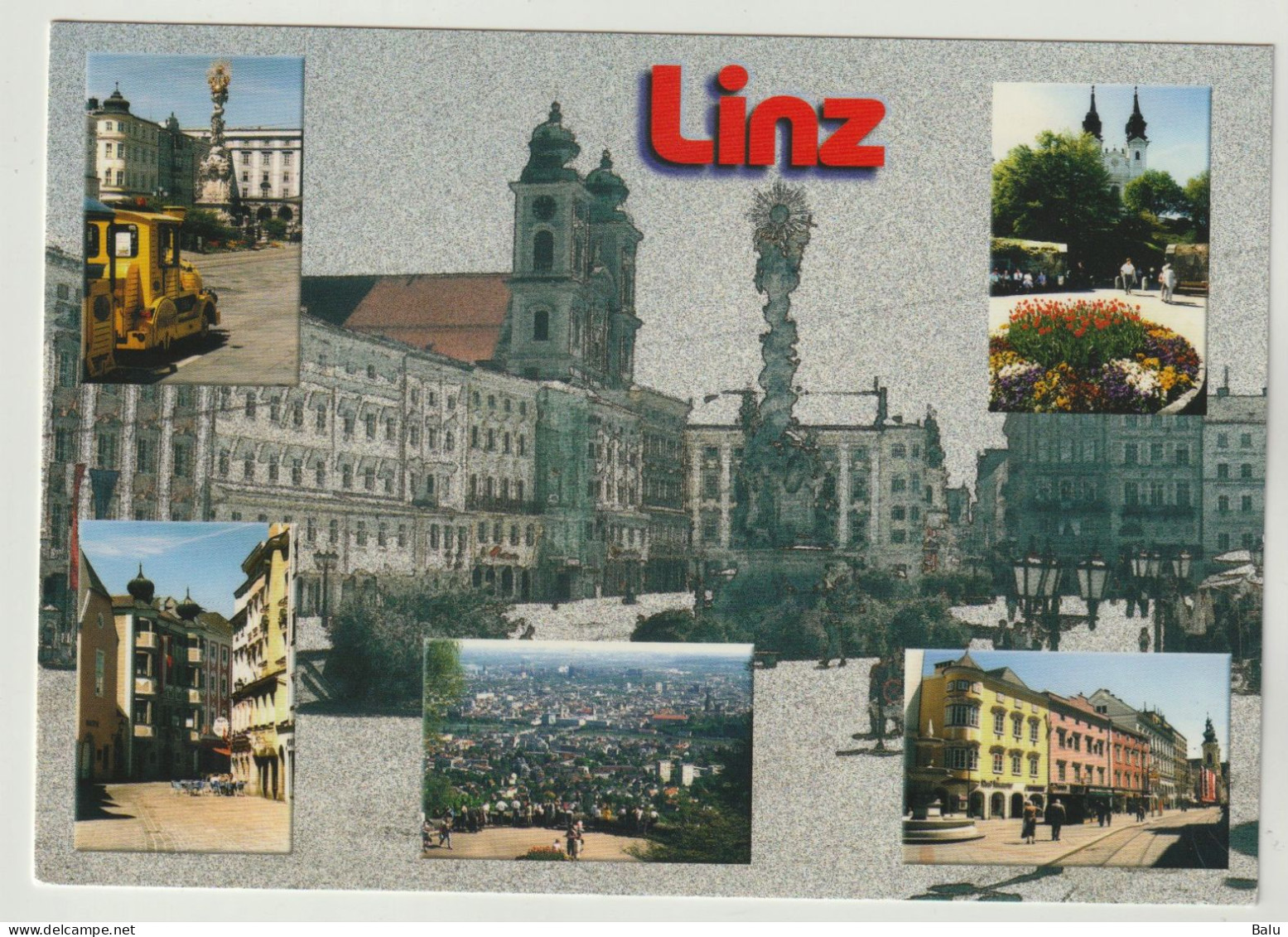 MBK Linz Hauptplatz Pöstlingberg Alststadt Taubenmarkt. 2 Scans, Postalisch Gelaufen - Linz