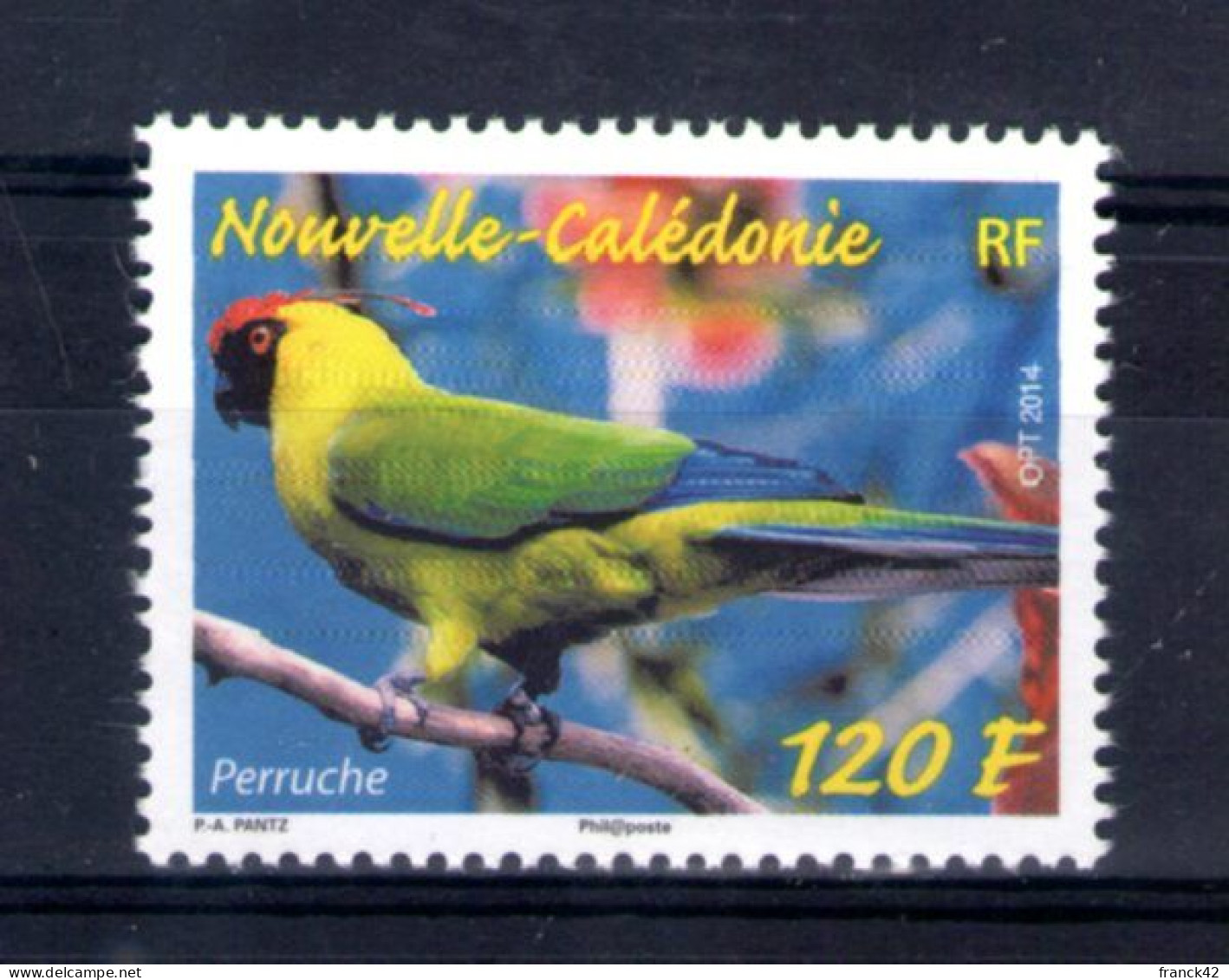 Nouvelle Caledonie. Perruche. 2014 - Unused Stamps