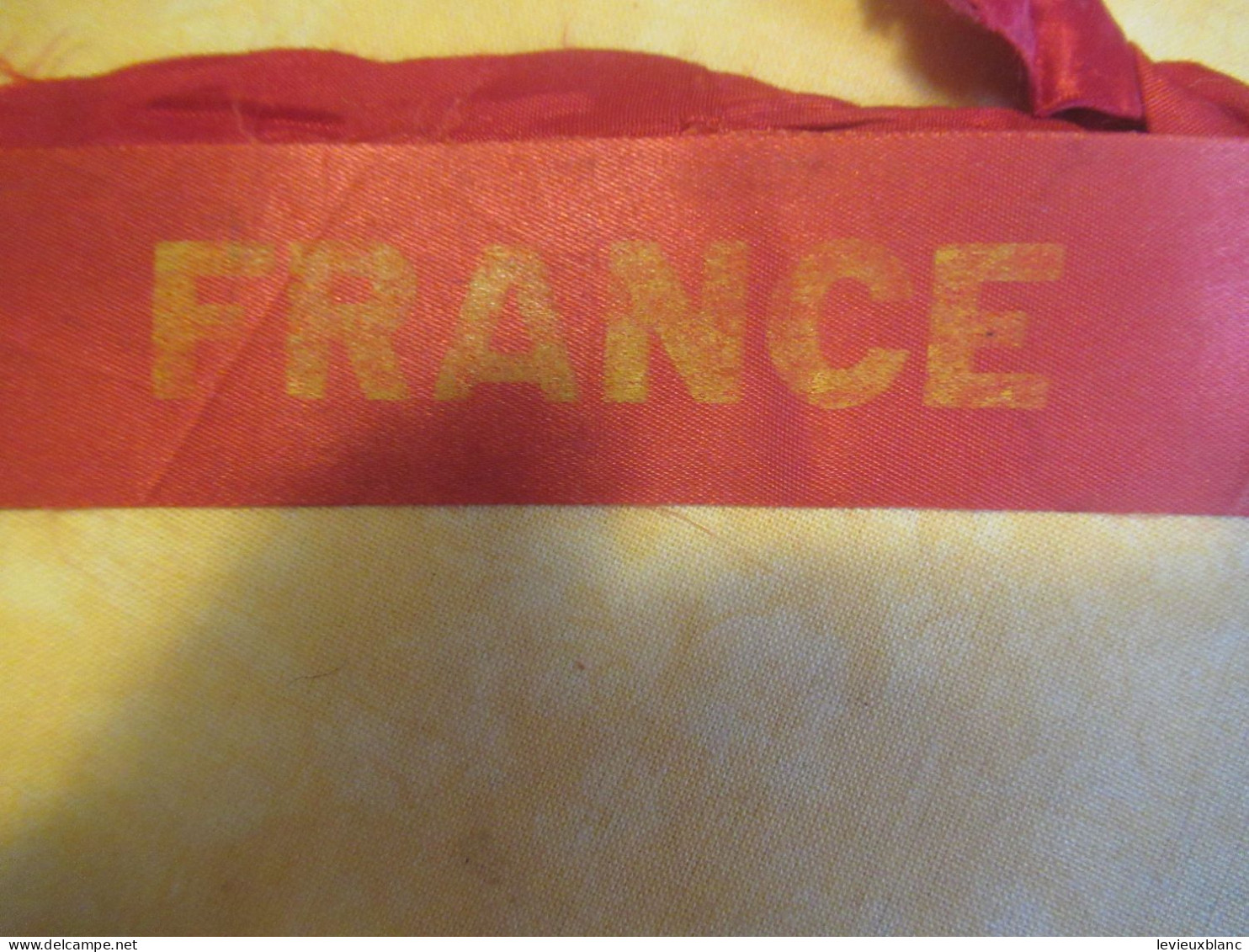 2 Rubans anciens usagés de Bachi/  paquebot "FRANCE"/ Cie Gle Transatlantique/French Lines/ Vers 1970         MAR119