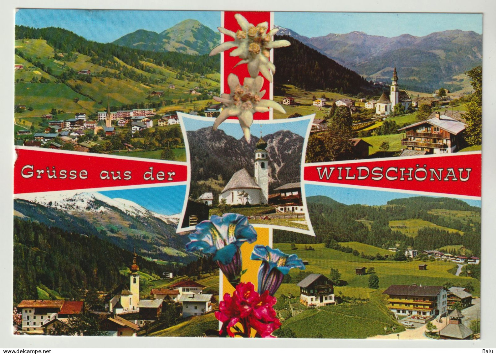 MBK Grüsse Aus Der Wildschönau. Tirol. 2 Scans, Postalisch Gelaufen - Wildschönau