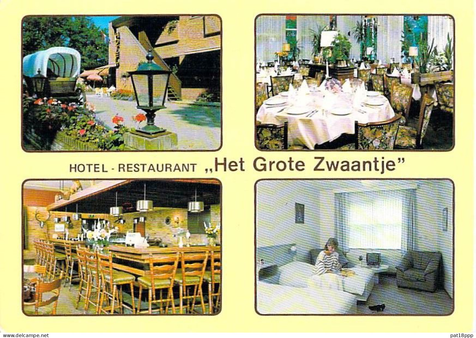 PAYS-BAS - Lot de 20 CPSM-CPM HOTEL-RESTAURANT Multivues - Netherlands Holland Hollande