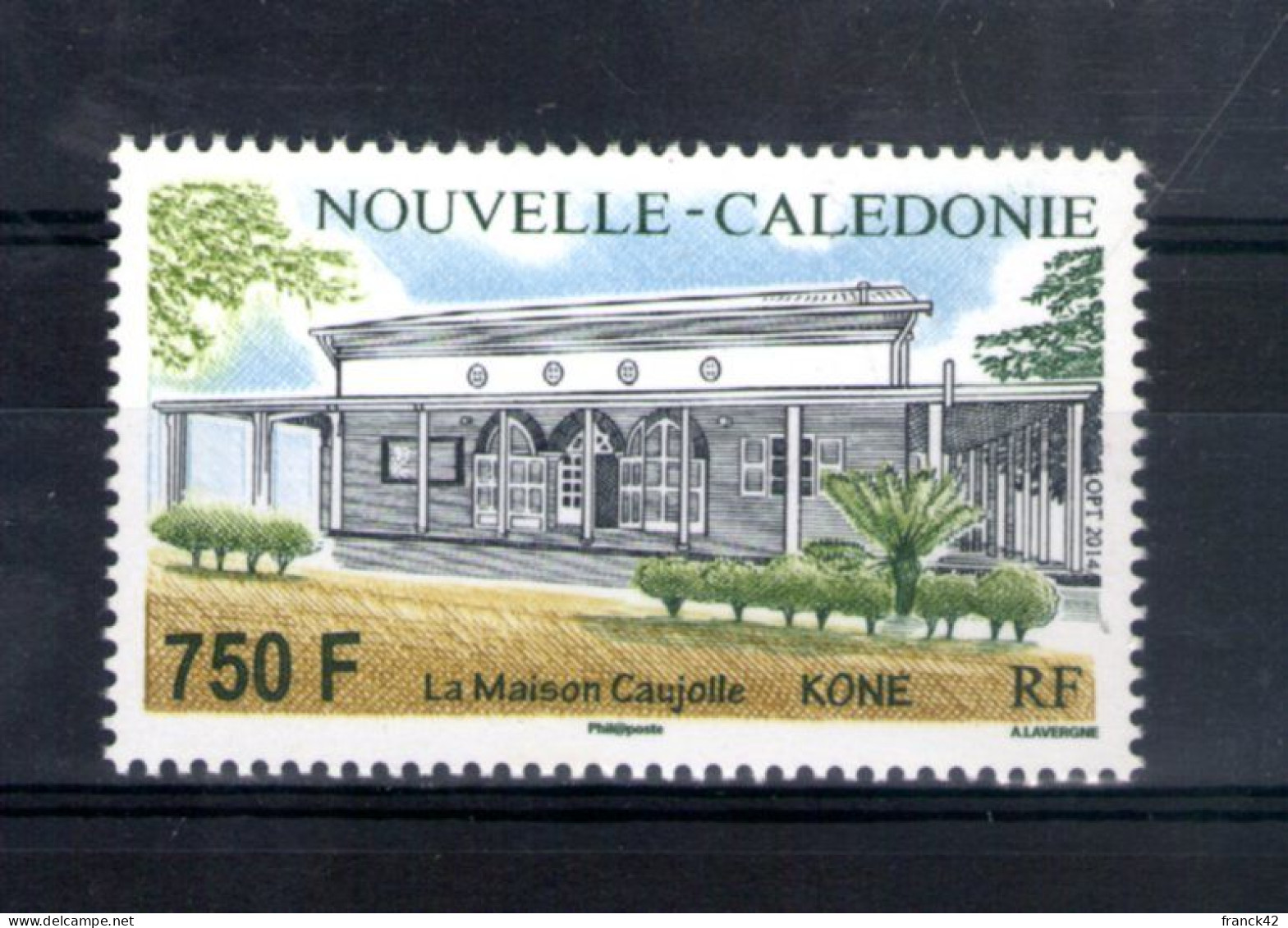 Nouvelle Caledonie. Maison De Caujolle. 2014 - Unused Stamps