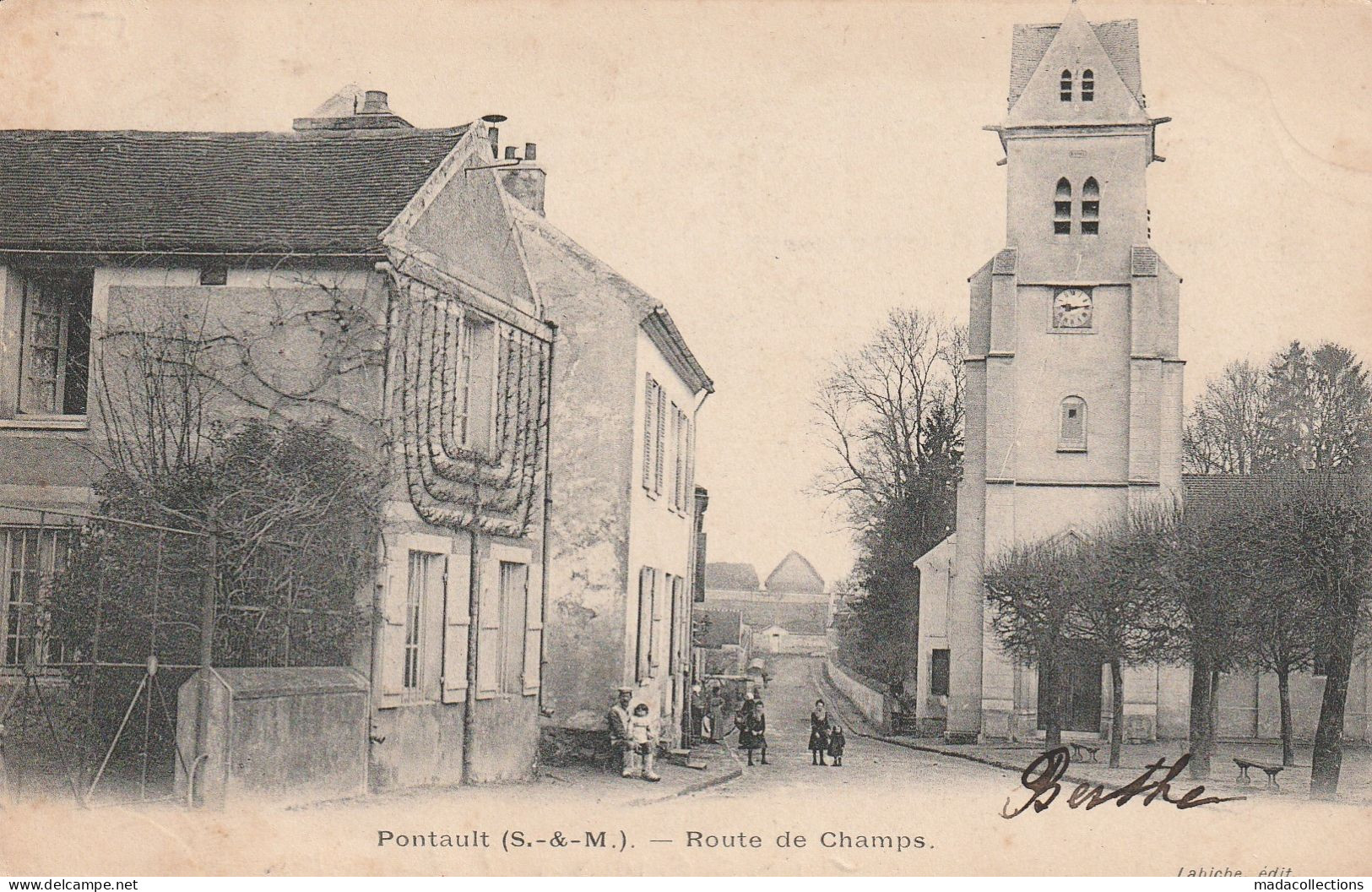 Pontault Combault (77 - Seine Et Marne )   Route De Champs - Pontault Combault