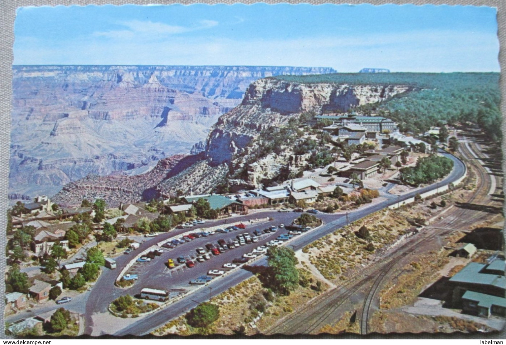 USA UNITED STATES ARIZONA GRAND CANYON VILLAGE INN HOTEL POSTCARD CARTE POSTALE ANSICHTSKARTE CARTOLINA POSTKARTE - Las Vegas