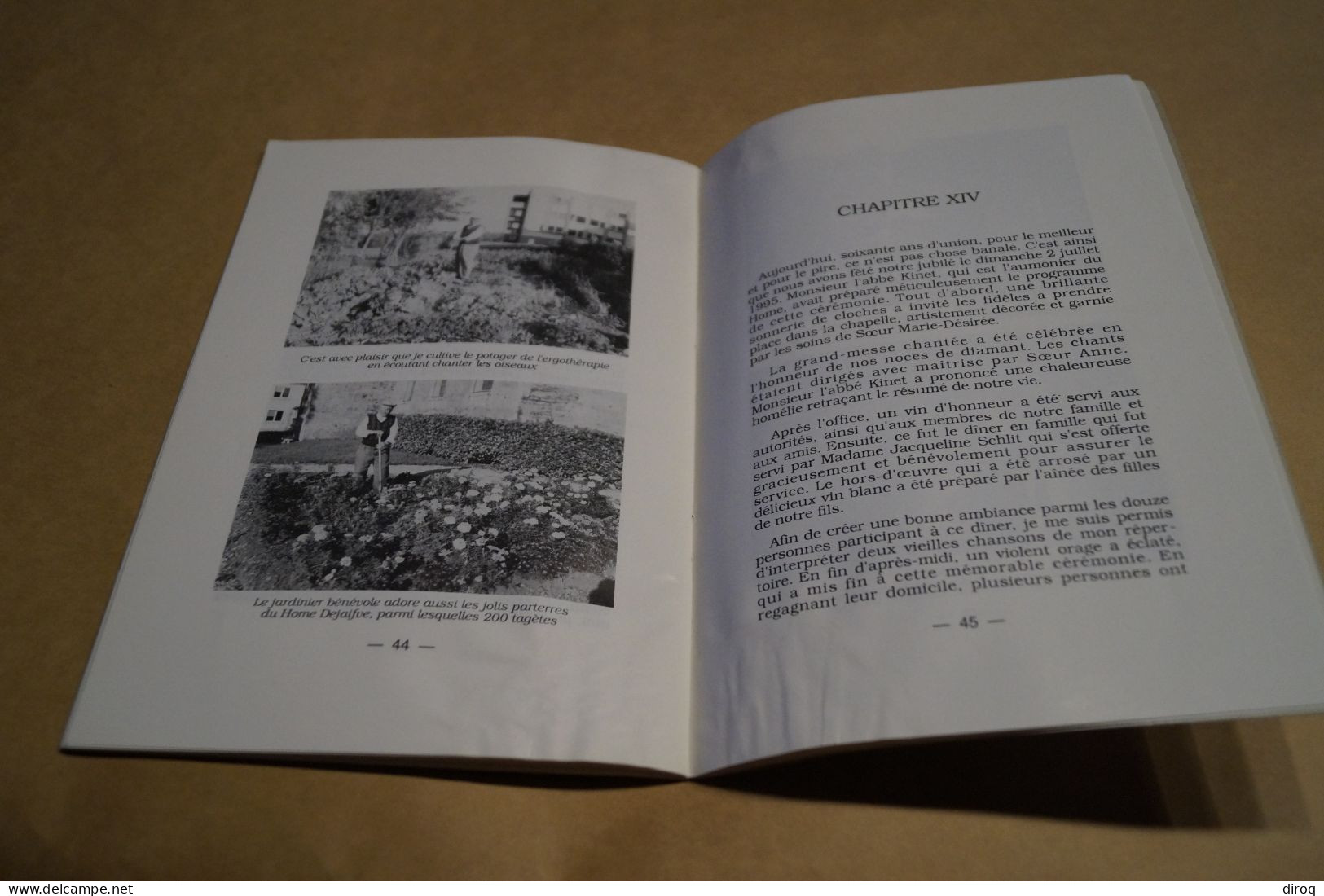 Mémoire De Guerre 40-45,Eugène Frérard,superbe Ouvrage Dédicacé,48 Pages,24 Cm./16 Cm. - Gesigneerde Boeken