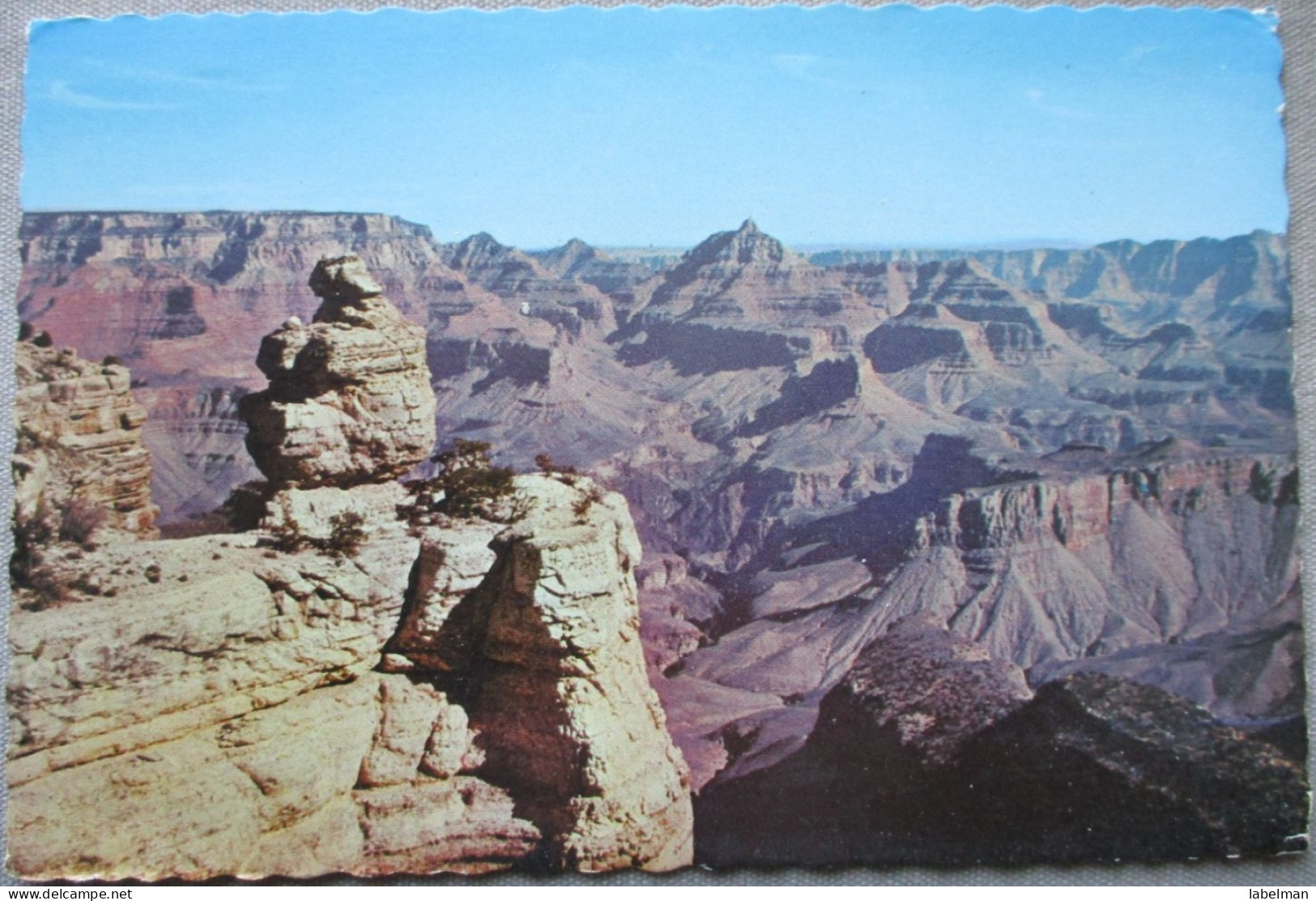 USA UNITED STATES ARIZONA GRAND CANYON DUCK ON THE ROCK POSTCARD CARTE POSTALE ANSICHTSKARTE CARTOLINA POSTKARTE - Las Vegas