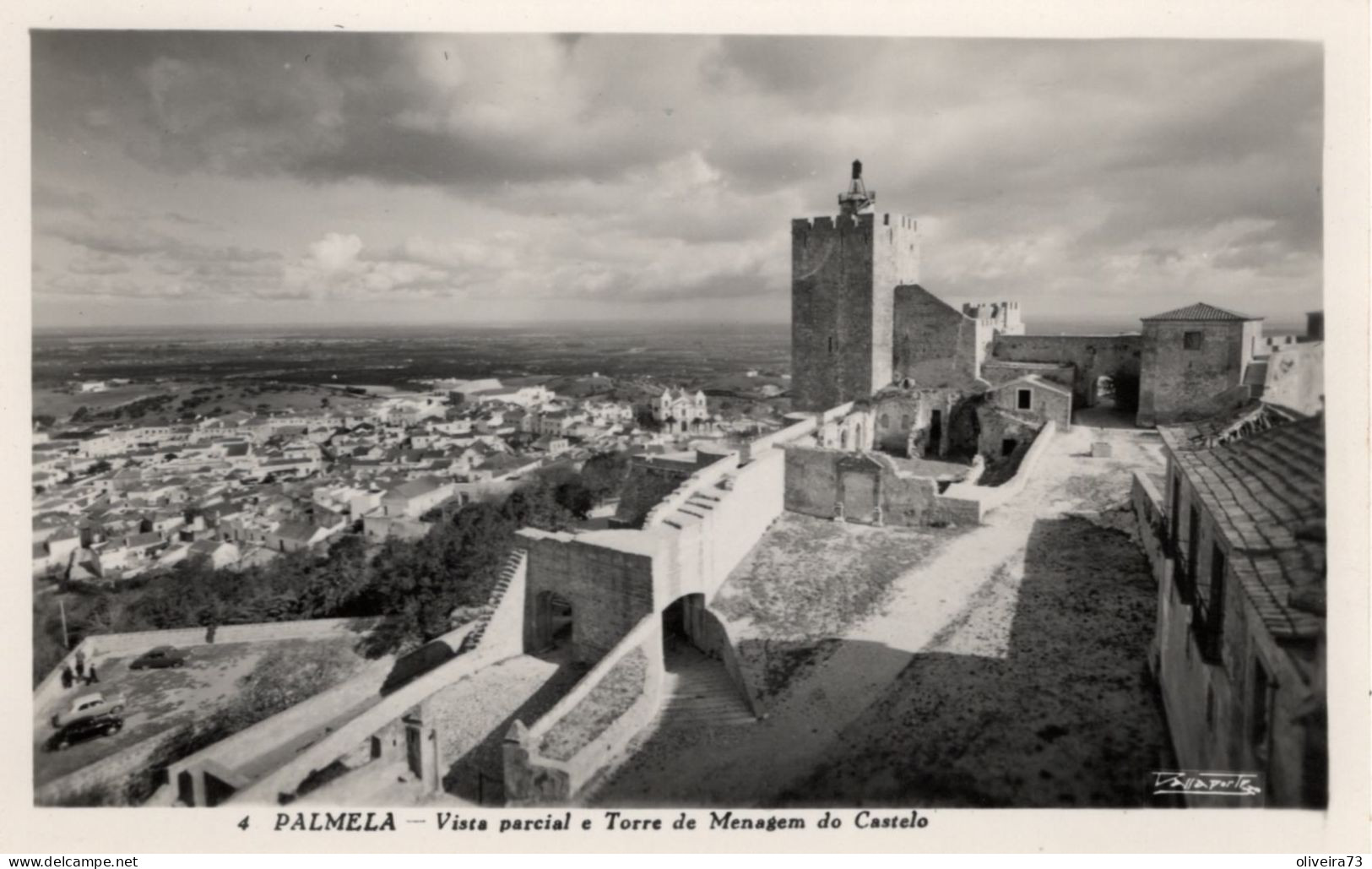 PALMELA - Vista Parcial E Torre De Menagem Do Castelo - PORTUGAL - Setúbal