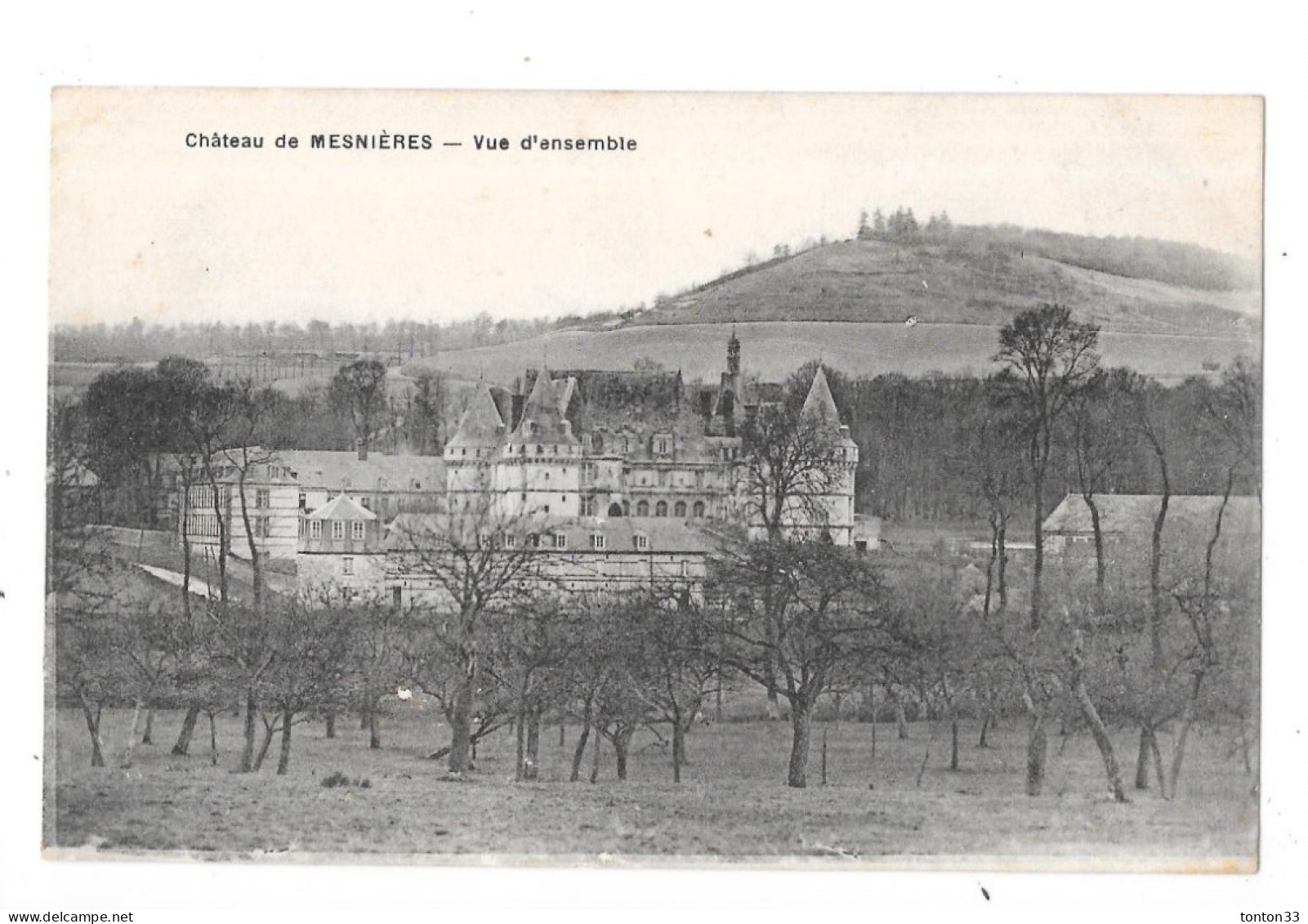 DEPT 76 -  Chateau De MESNIERES - Vue D'Ensemble -  GEO 15 - - Mesnières-en-Bray