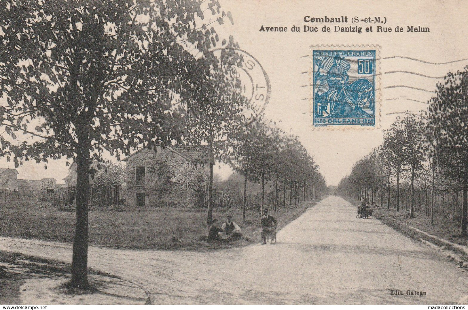 Pontault Combault (77 - Seine Et Marne )  Avenue Du Duc De Dantzig Et Rue De Melun - Pontault Combault