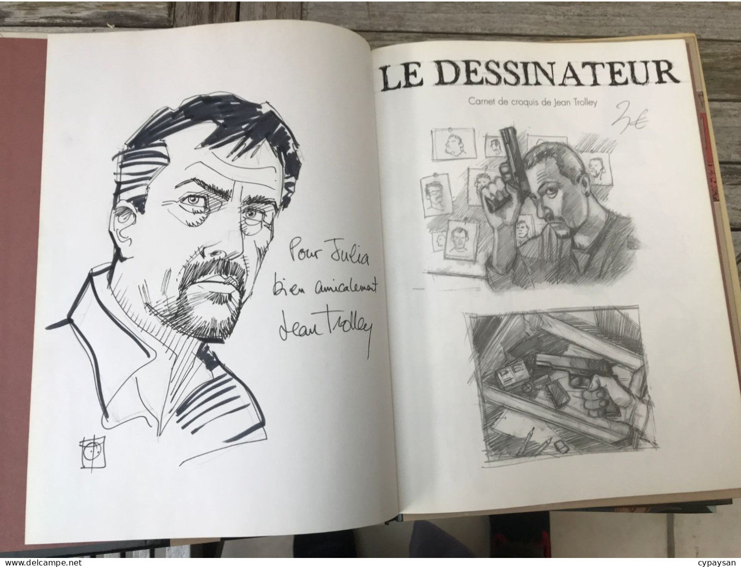 Le Dessinateur  1 Caroline EO DEDICACE BE Bamboo 08/2008 Dimberton Trolley (BI3) - Autographs