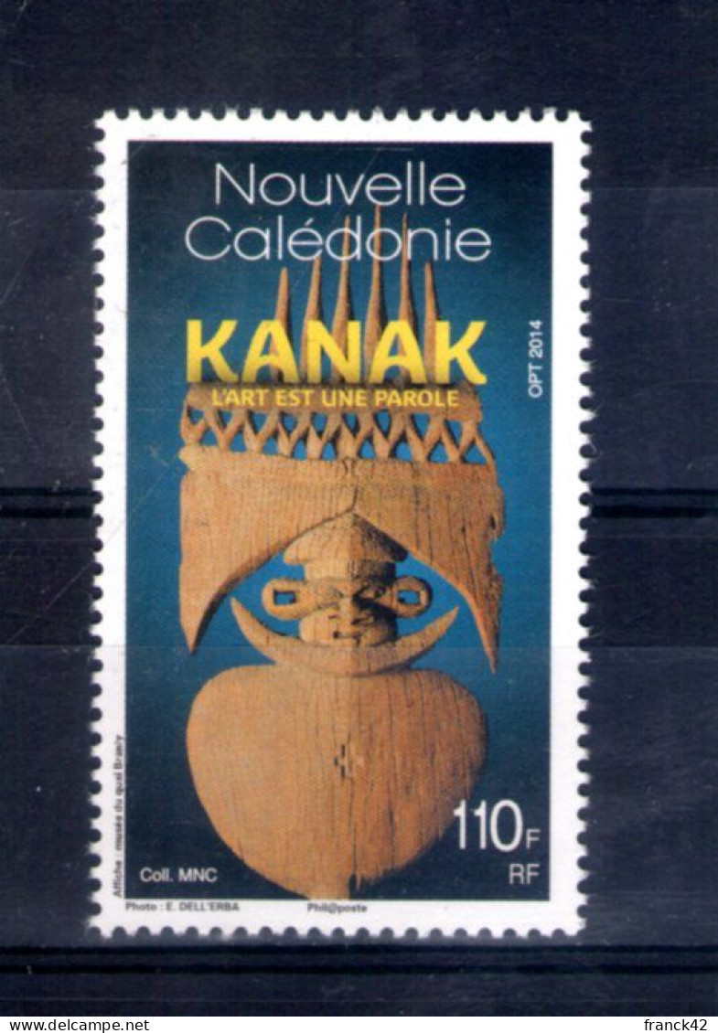 Nouvelle Caledonie. L'art Est Une Parole. 2014 - Unused Stamps