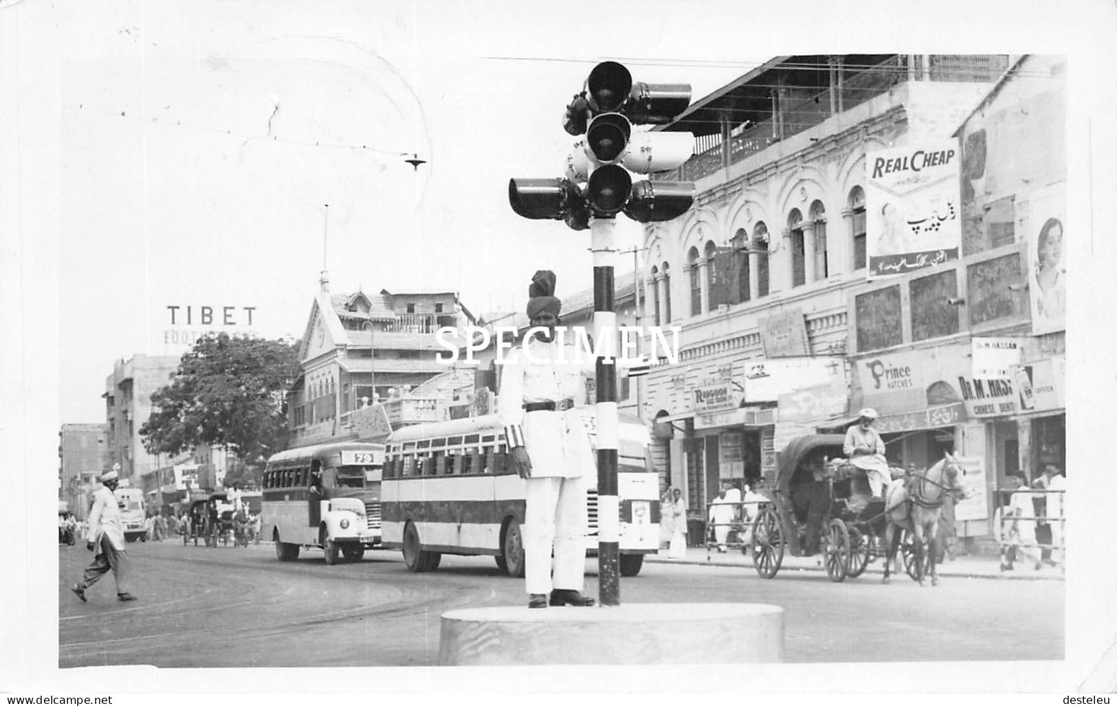 Photo Postcard Street Scene - Pakistan - Pakistan