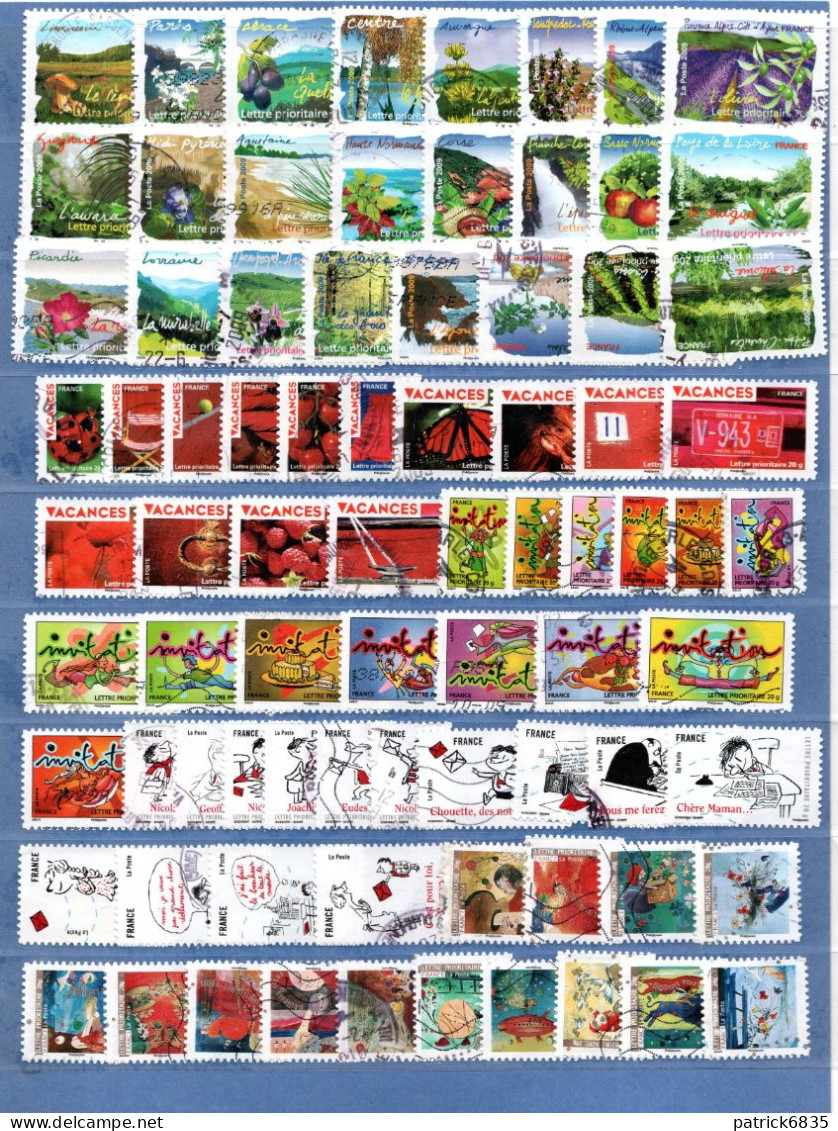 Francia ° - 2009 - Année  Presque Complète, Sans Les Timbres De ASTERIX. 218 Timbres.  Oblitérer - 2000-2009