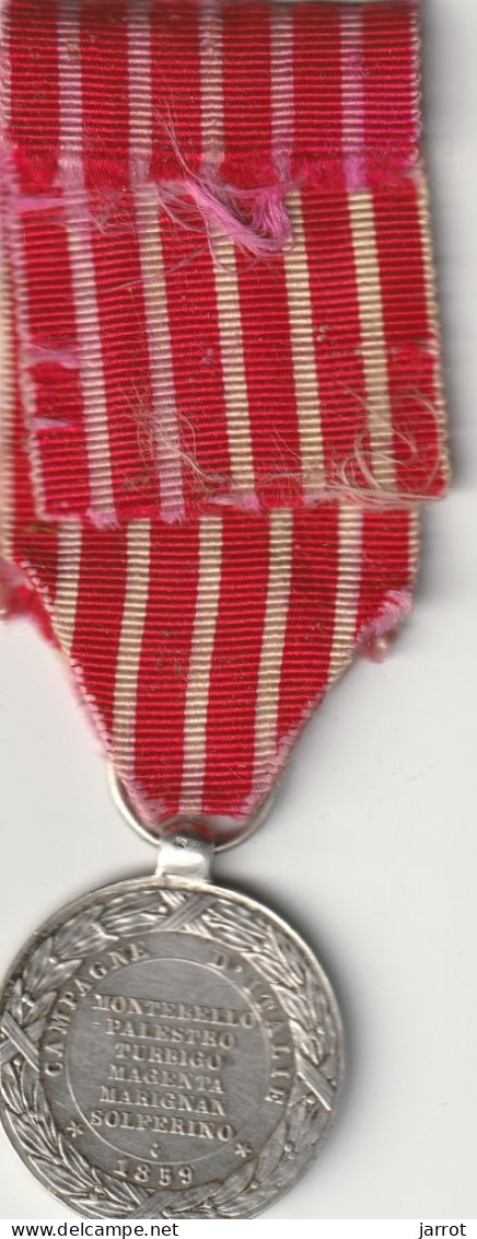 Médaille Napoléon III Campagne D'Italie - Vor 1871