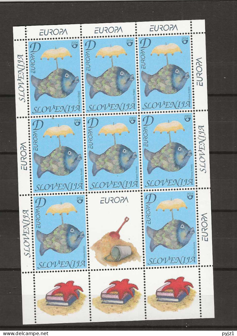 2004 MNH Slovenia Kleinbogen Postris** - 2004