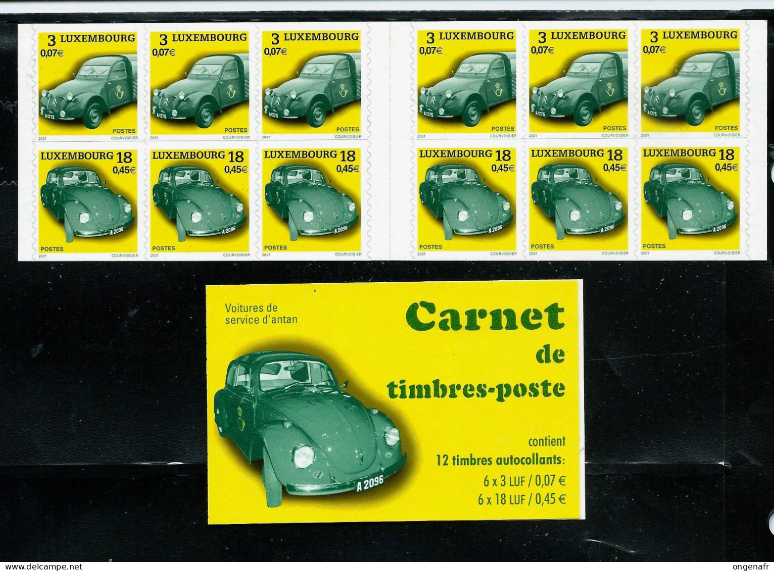 Citroën ; 2 Cv  Camionnette Et VW ( Coccinelle)   Carnet N° 14 - Carnets