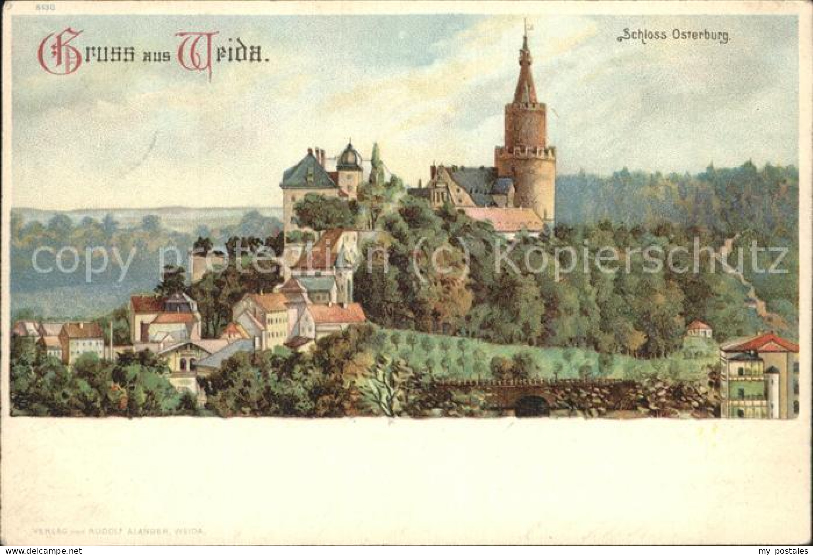 41492315 Weida Thueringen Schloss Osterburg Weida Thueringen - Weida