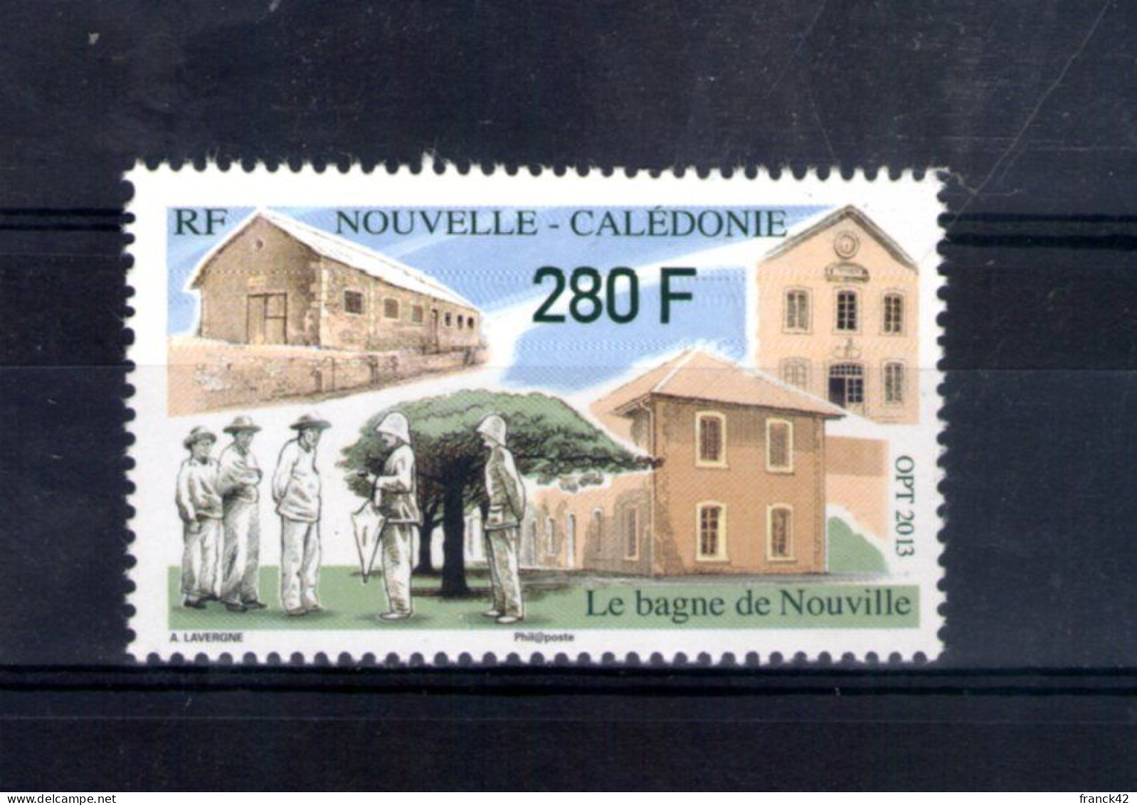 Nouvelle Caledonie. Le Bagne De Nouville. 2013 - Unused Stamps