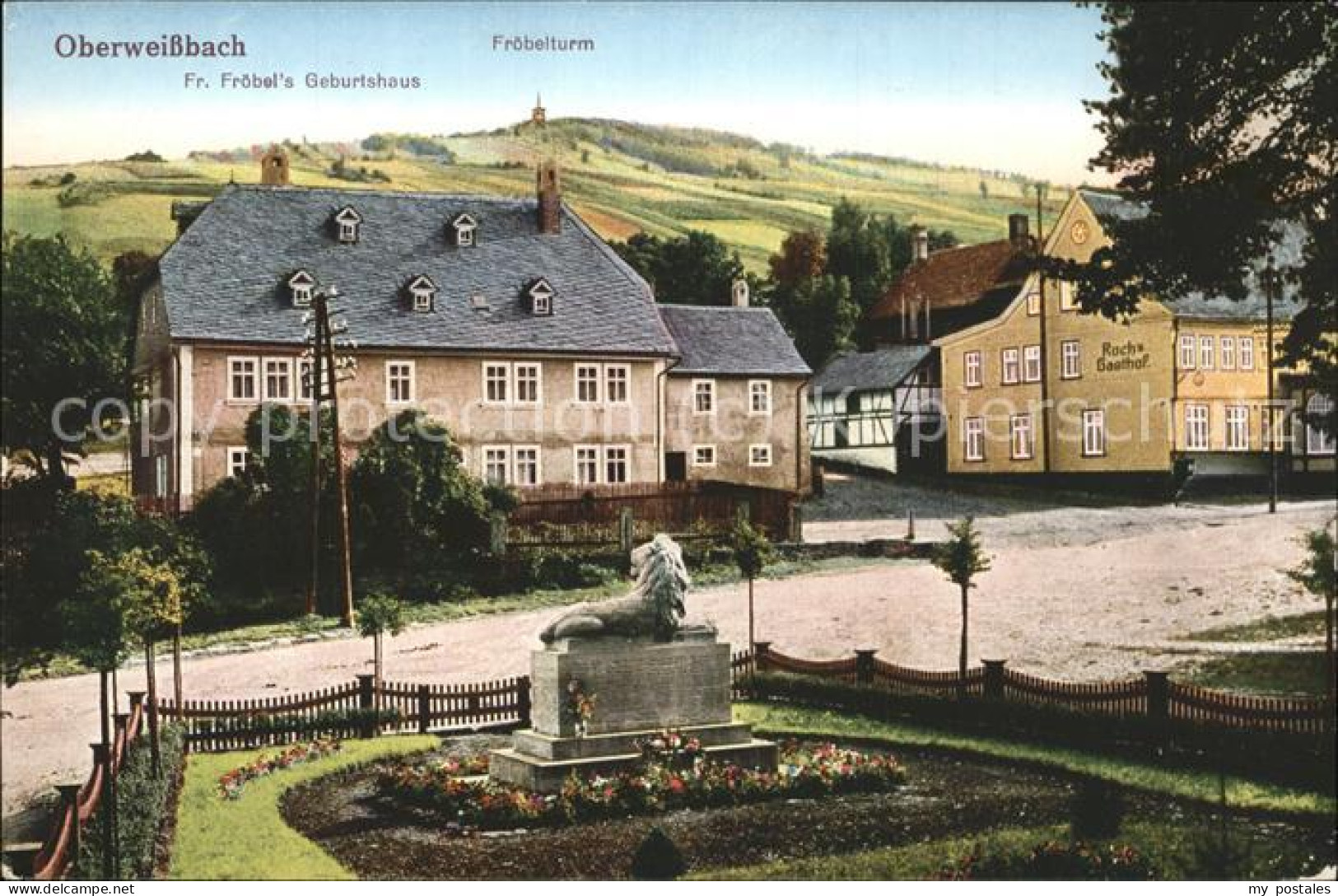 41492245 Oberweissbach Fr. Froebels Geburtshaus Froebelturm Oberweissbach - Oberweissbach