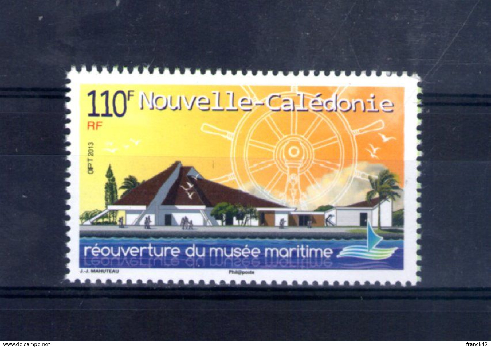 Nouvelle Caledonie. Réouverture Du Musée Maritime. 2013 - Unused Stamps