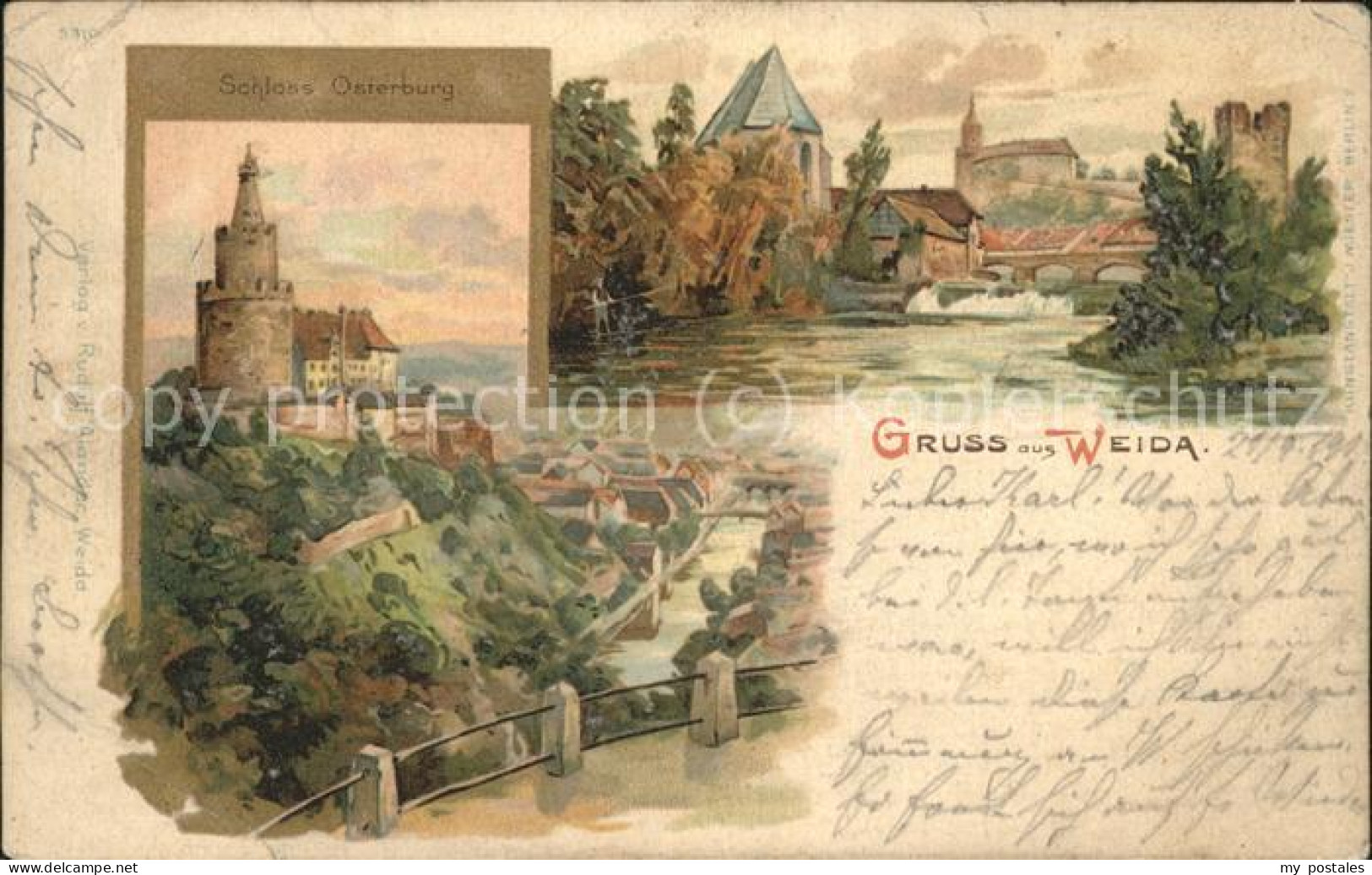 41492173 Weida Riesa Schloss Osterburg Weida Riesa - Riesa