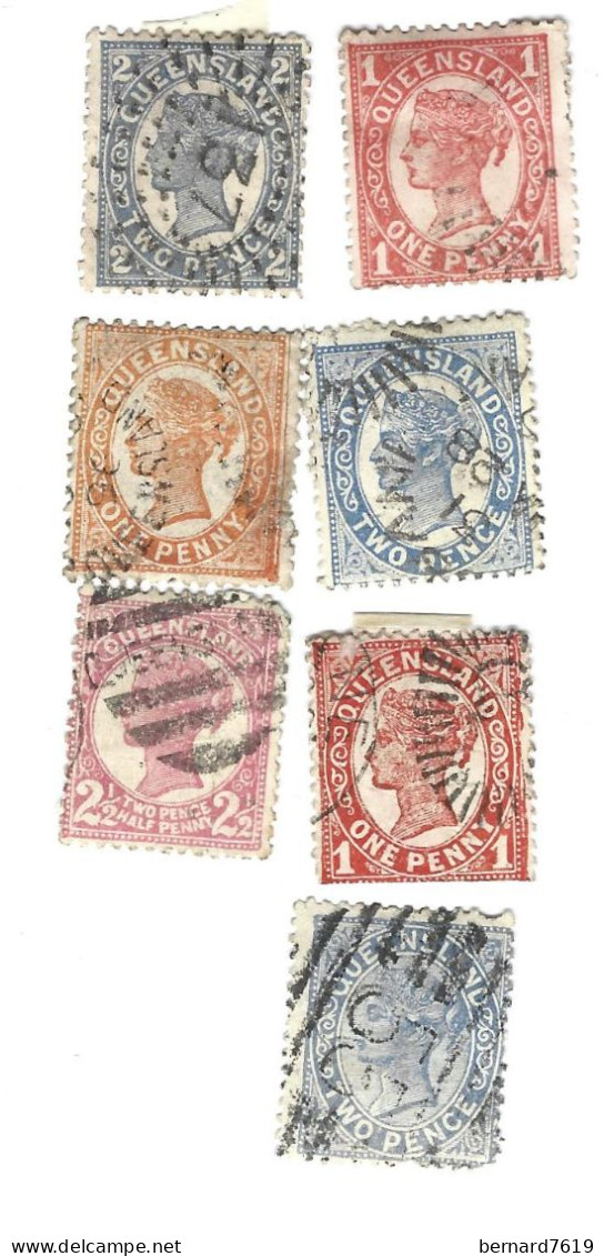 Lot De Timbres  -  Quelensland - Altri & Non Classificati