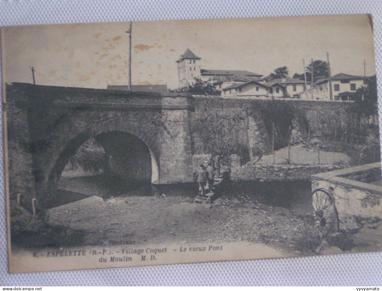 ESPELETTE LE VIEUX PONT DU MOULIN - Espelette