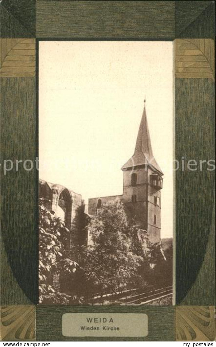 41491981 Weida Thueringen Wieden Kirche Weida Thueringen - Weida