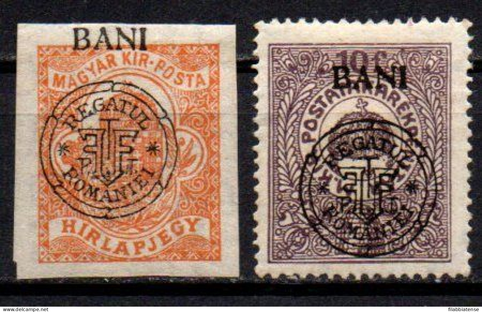 1919 - Romania - Transilvania 36 + 37 Beneficenza   ------ - Transsylvanië