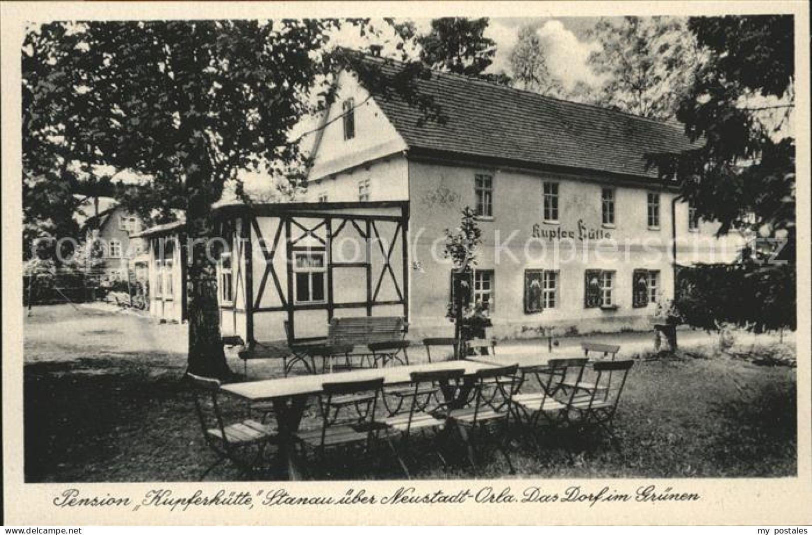 41491914 Neustadt Orla Pension Kupferhuette Garten Neustadt - Neustadt / Orla