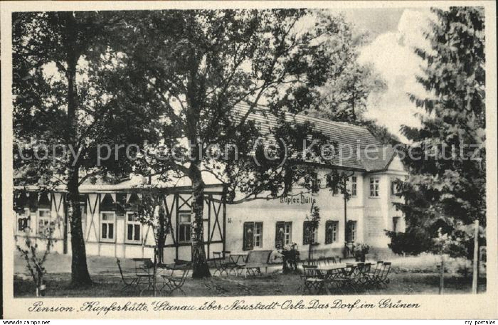 41491912 Neustadt Orla Pension Kupferhuette Dorf Im Gruenen Neustadt - Neustadt / Orla